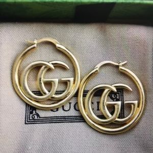 Double GG Gold Earrings